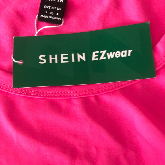 Pink SHEIN top. Size Small. - Picture 4 of 4